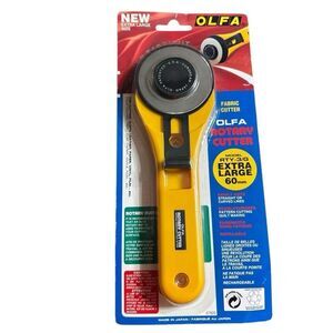 OLFA Model RTY-3/G New Extra Large Size 60mm Rotary Cutter *New*